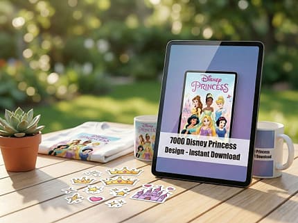 Princess SVG Bundle for Cricut