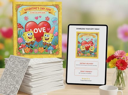 Valentine's Day Fun Coloring Book: #1 Best Cute Art