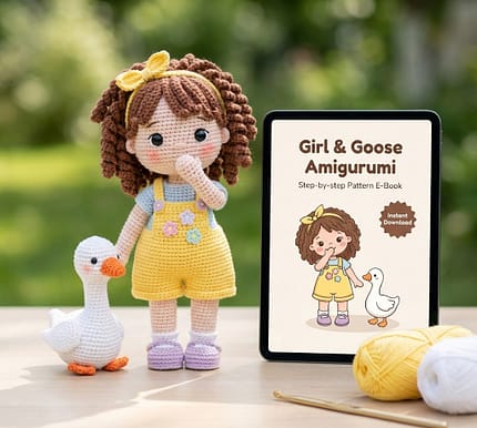Nancy Doll Crochet Pattern amigurumi toy