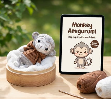 Joe Crochet Pattern amigurumi boy doll.