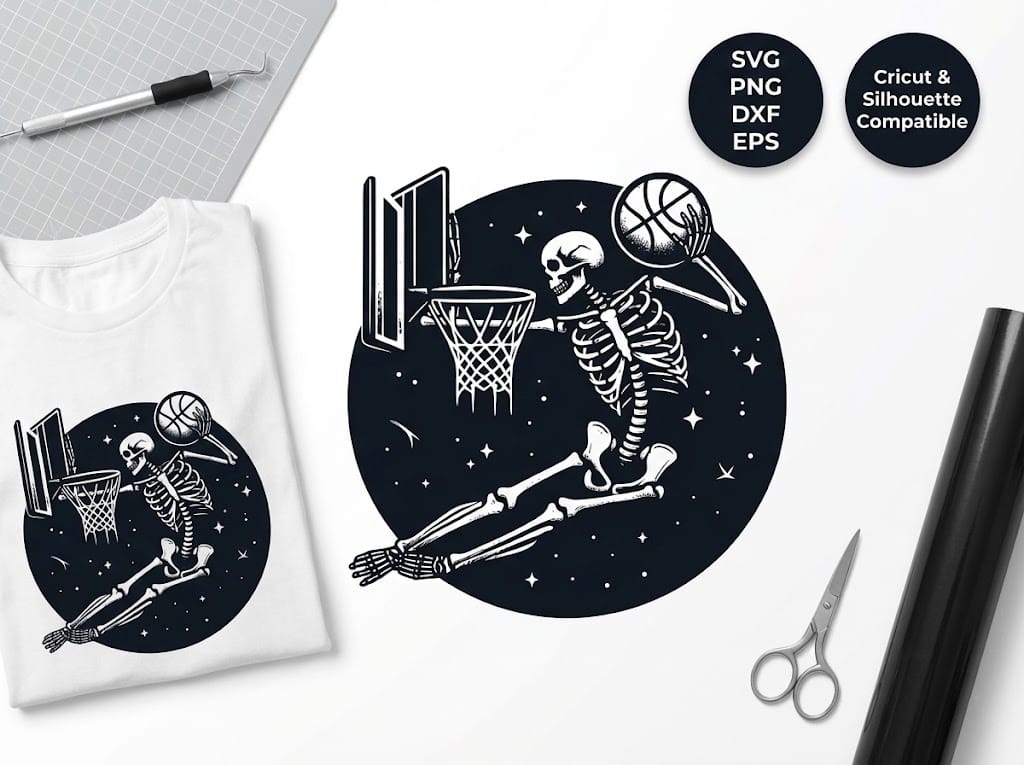 USA Flag Skeleton Basketball SVG for Cricut. USA Flag Skeleton Basketball SVG for Cricut.