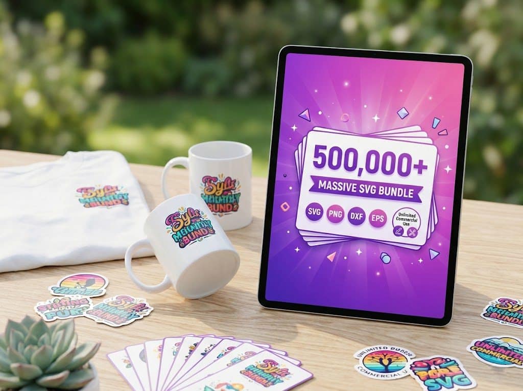 500000+ Ultimate SVG Mega Bundle: #1 Best Crafter Deal